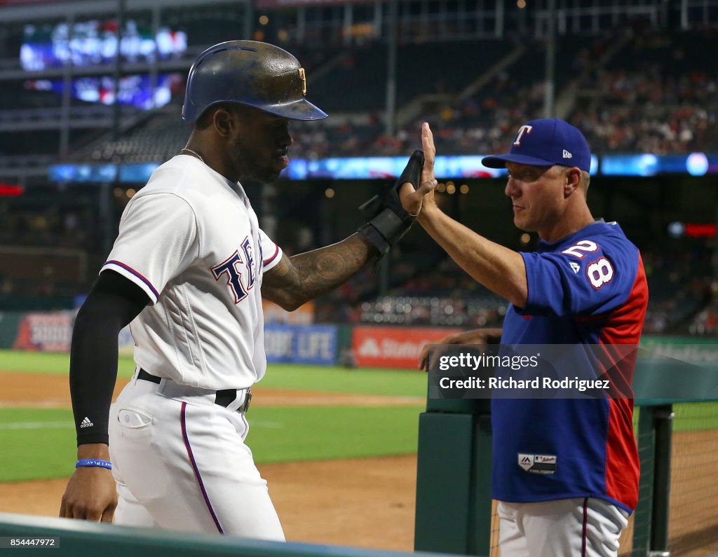 Houston Astros v Texas Rangers