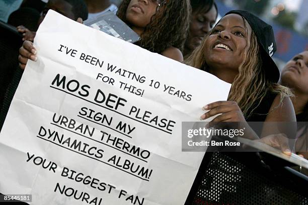 Mos Def fan