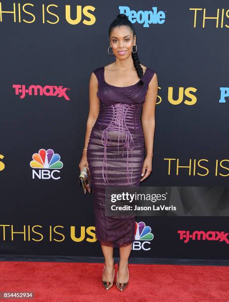 Actress Susan Kelechi Watson attends the season 2 premiere of "This Is Us" at NeueHouse Hollywood on September 26, 2017 in Los Angeles, California.