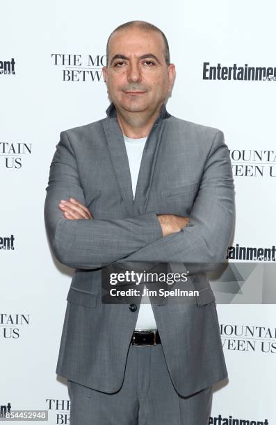 Director Hany Abu-Assad attends the "The Mountain Between Us" special screening at Time Inc. Screening Room on September 26, 2017 in New York City.