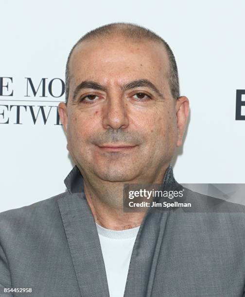 Director Hany Abu-Assad attends the "The Mountain Between Us" special screening at Time Inc. Screening Room on September 26, 2017 in New York City.