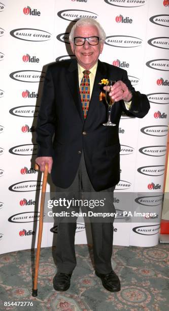 Barry Cryer attends the Oldie of the Year Awards held at Simpsons in the Strand, central London.