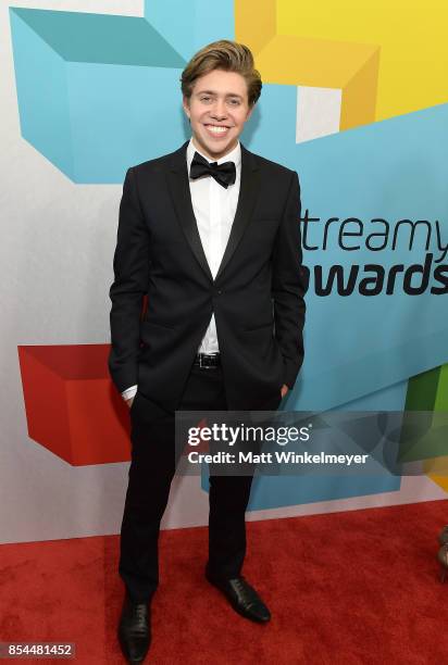 Jonah Green at the 2017 Streamy Awards at The Beverly Hilton Hotel on September 26, 2017 in Beverly Hills, California.