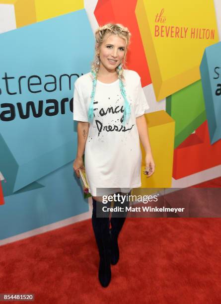 Kate Albrecht at the 2017 Streamy Awards at The Beverly Hilton Hotel on September 26, 2017 in Beverly Hills, California.