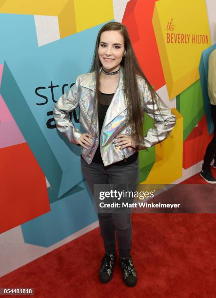 Cristine Rotenberg at the 2017 Streamy Awards at The Beverly Hilton Hotel on September 26, 2017 in Beverly Hills, California.