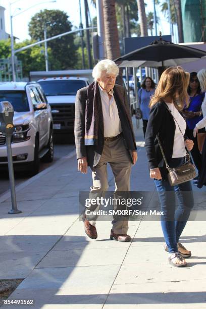 Actor Hal Holbrook is seen on September 26, 2017 in Los Angeles, California