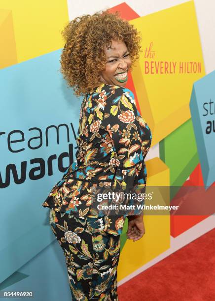 GloZell at the 2017 Streamy Awards at The Beverly Hilton Hotel on September 26, 2017 in Beverly Hills, California.