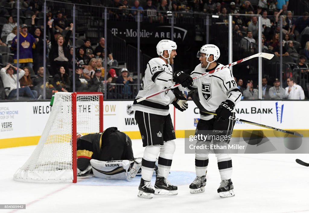 Los Angeles Kings v Vegas Golden Knights