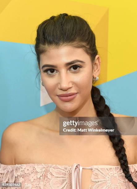 Abla Sofy at the 2017 Streamy Awards at The Beverly Hilton Hotel on September 26, 2017 in Beverly Hills, California.