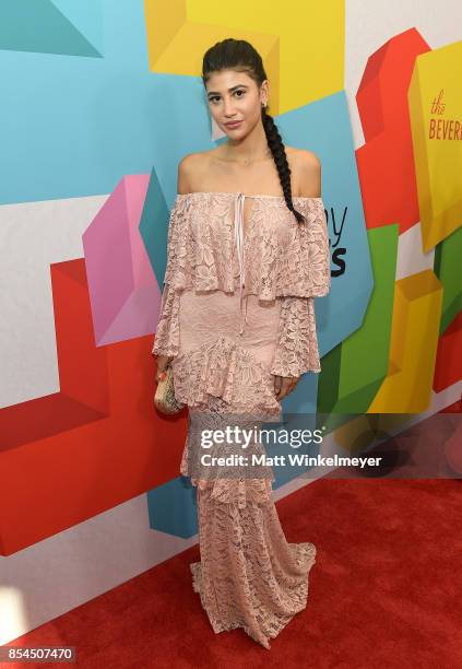 Abla Sofy at the 2017 Streamy Awards at The Beverly Hilton Hotel on September 26, 2017 in Beverly Hills, California.