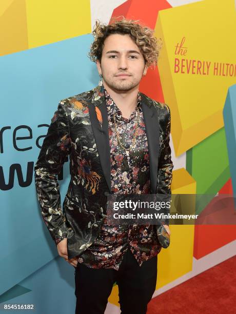 Caylen at the 2017 Streamy Awards at The Beverly Hilton Hotel on September 26, 2017 in Beverly Hills, California.