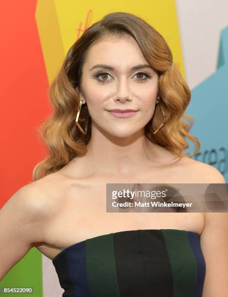 Alyson Stoner at the 2017 Streamy Awards at The Beverly Hilton Hotel on September 26, 2017 in Beverly Hills, California.