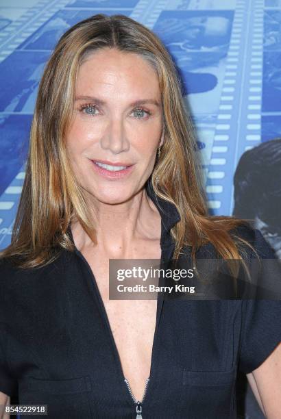 Actress Kelly Lynch attends the premiere of HBO's 'Spielberg' at Paramount Studios on September 26, 2017 in Hollywood, California.