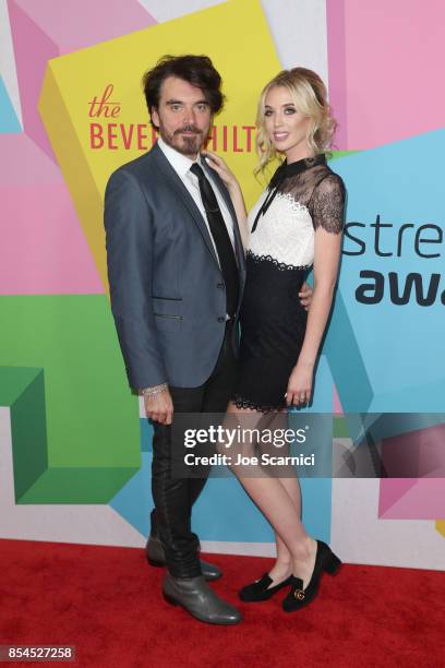 Laura Clery at the 2017 Streamy Awards at The Beverly Hilton Hotel on September 26, 2017 in Beverly Hills, California.