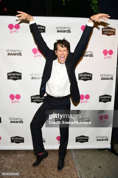 Drew Baldwin at go90 + Streamys After Party at Poppy on September 26, 2017 in Los Angeles, California.