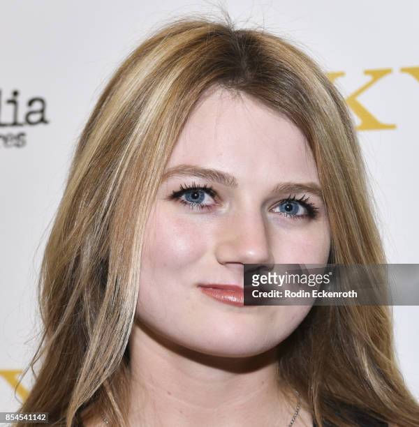 Sophia De Mornay-O'Neal attends the premiere of Magnolia Pictures' "Lucky" at Linwood Dunn Theater on September 26, 2017 in Los Angeles, California.