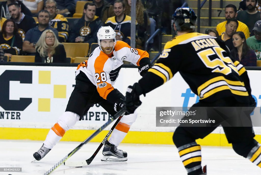 NHL: SEP 21 Preseason - Flyers at Bruins