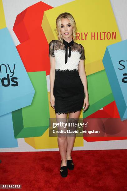 Laura Clery attends the 7th Annual 2017 Streamy Awards at The Beverly Hilton Hotel on September 26, 2017 in Beverly Hills, California.