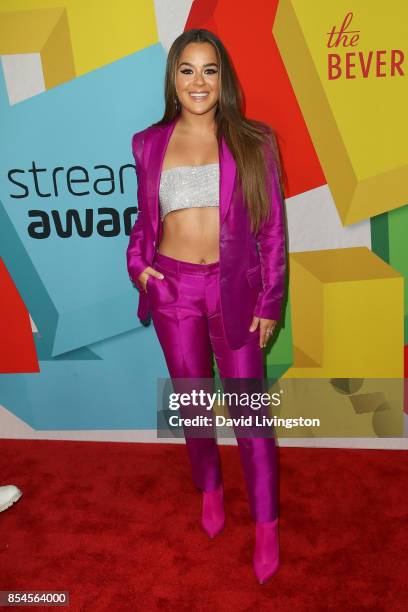 Tessa Brooks attends the 7th Annual 2017 Streamy Awards at The Beverly Hilton Hotel on September 26, 2017 in Beverly Hills, California.