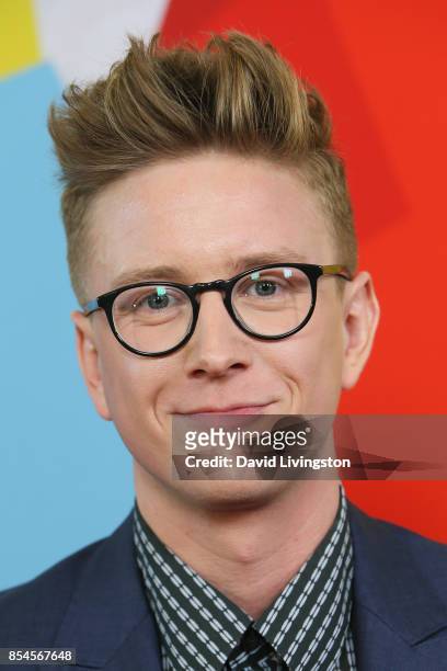 Tyler Oakley attends the 7th Annual 2017 Streamy Awards at The Beverly Hilton Hotel on September 26, 2017 in Beverly Hills, California.