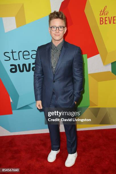 Tyler Oakley attends the 7th Annual 2017 Streamy Awards at The Beverly Hilton Hotel on September 26, 2017 in Beverly Hills, California.