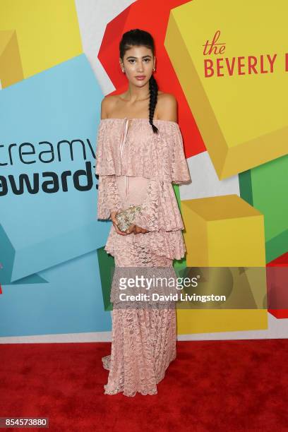 Abla Sofy attends the 7th Annual 2017 Streamy Awards at The Beverly Hilton Hotel on September 26, 2017 in Beverly Hills, California.
