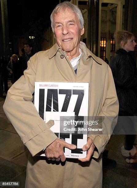 Singer Burt Bacharach attends William Claxton's Memorial at the Bing Theatre at the Los Angeles County Museum of Art on March 16, 2009 in Los...