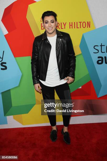 Manny Mua attends the 7th Annual 2017 Streamy Awards at The Beverly Hilton Hotel on September 26, 2017 in Beverly Hills, California.