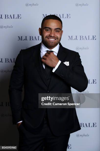 Dylan Walker of the Sea Eagles attends the M.J. Bale Dally M League Of Gentlemen at The Star on September 27, 2017 in Sydney, Australia.