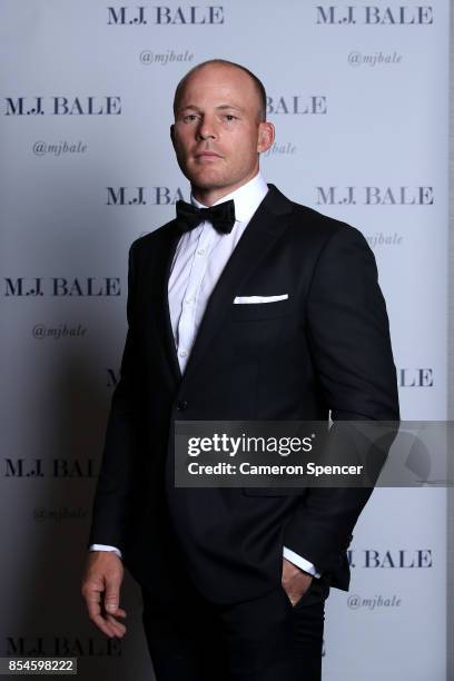 Beau Scott of the Eels attends the M.J. Bale Dally M League Of Gentlemen at The Star on September 27, 2017 in Sydney, Australia.