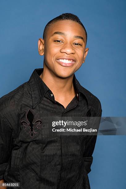 Actor Justin Martin attends the Evening With The Stars at the W Hotel on November 22, 2008 in San Diego, California.