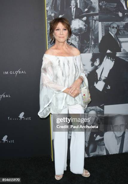 Actress Michele Lee attends the premiere of Apple Music's "Clive Davis: The Soundtrack Of Our Lives" at Pacific Design Center on September 26, 2017...