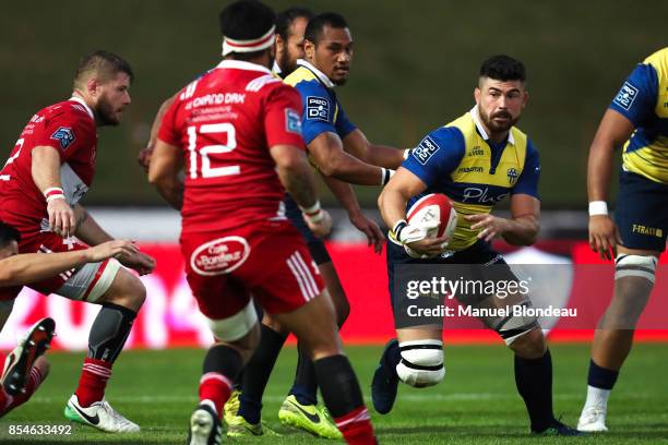 Fred Quercy of Nevers during the French Pro D2 match between Dax and Nevers on September 22, 2017 in Dax, France.
