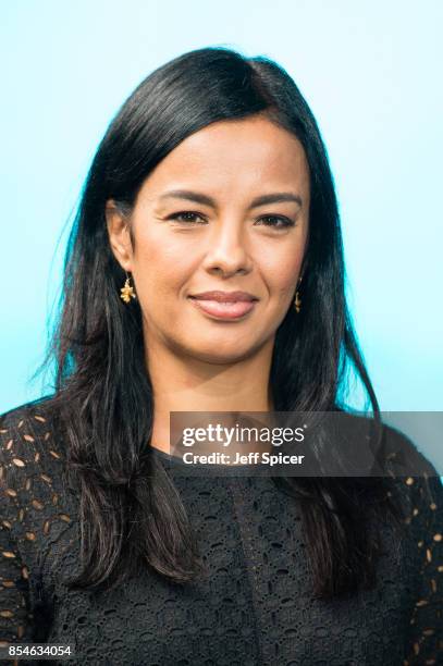 Liz Bonnin attends the World Premiere of "Blue Planet II" on September 27, 2017 in London, United Kingdom.