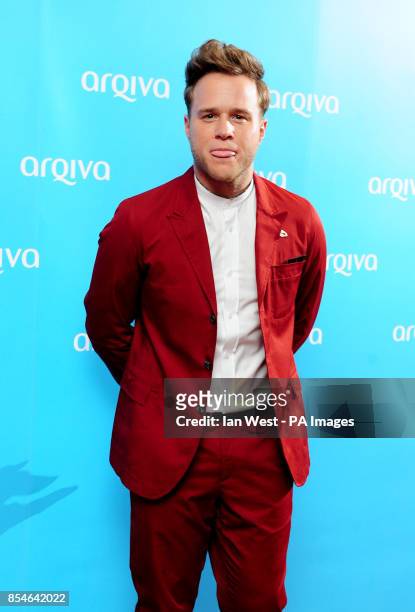 Olly Murs arriving at the Arqiva Commercial Radio Awards at the Westminster Bridge Park Plaza Hotel, London.