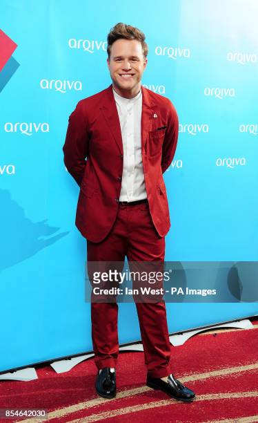 Olly Murs arriving at the Arqiva Commercial Radio Awards at the Westminster Bridge Park Plaza Hotel, London.