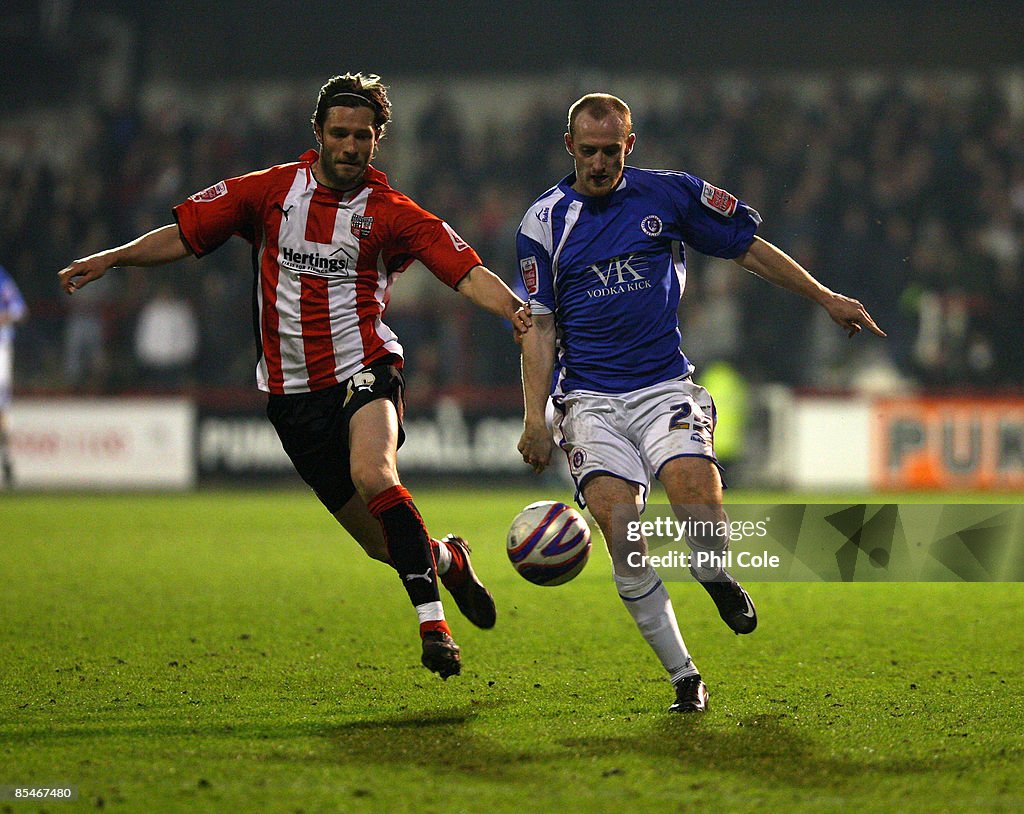 Brentford v Chesterfield