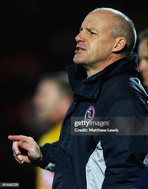 Steve Coppell, manager of Reading takes charge of his 1000th game as a league manager during the Coca-Cola Championship match between Doncaster...