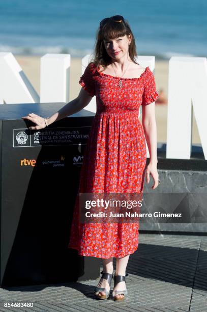 Nicola Harrison attends 'Marrowbone' photocall during 65th San Sebastian Film Festival on September 27, 2017 in San Sebastian, Spain.