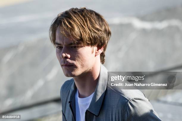 Charlie Heaton attends 'Marrowbone' photocall during 65th San Sebastian Film Festival on September 27, 2017 in San Sebastian, Spain.