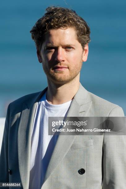 Kyle Soller attends 'Marrowbone' photocall during 65th San Sebastian Film Festival on September 27, 2017 in San Sebastian, Spain.