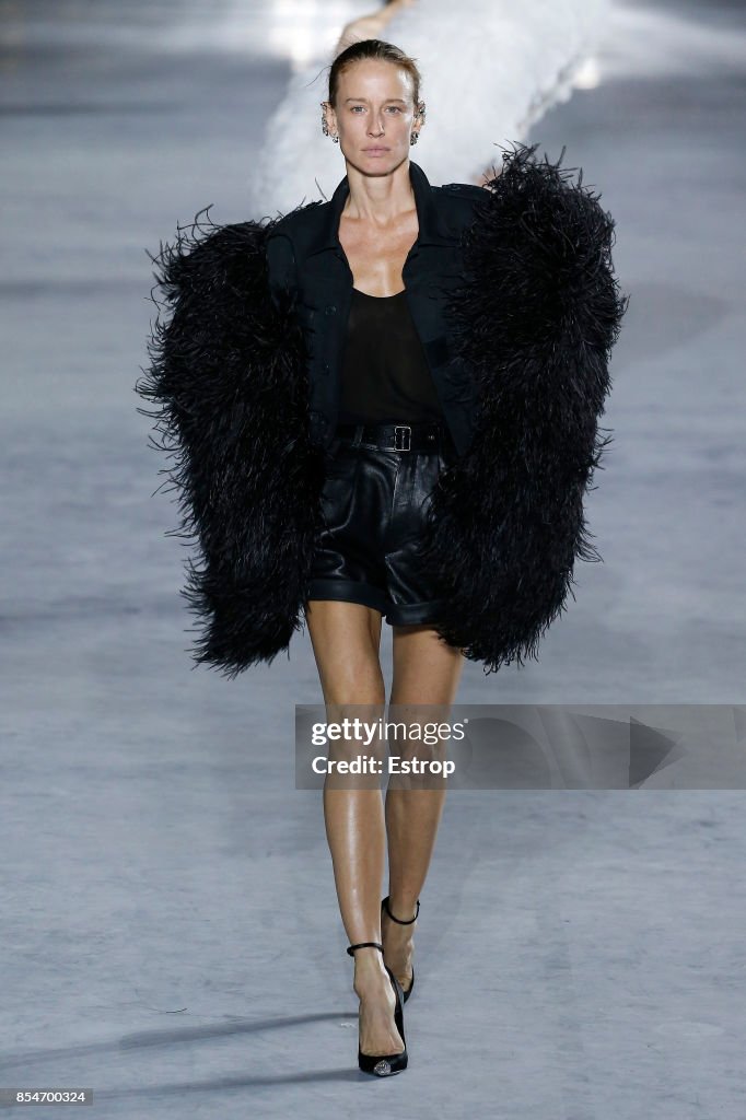 Saint Laurent : Runway -Paris Fashion Week Womenswear Spring/Summer 2018