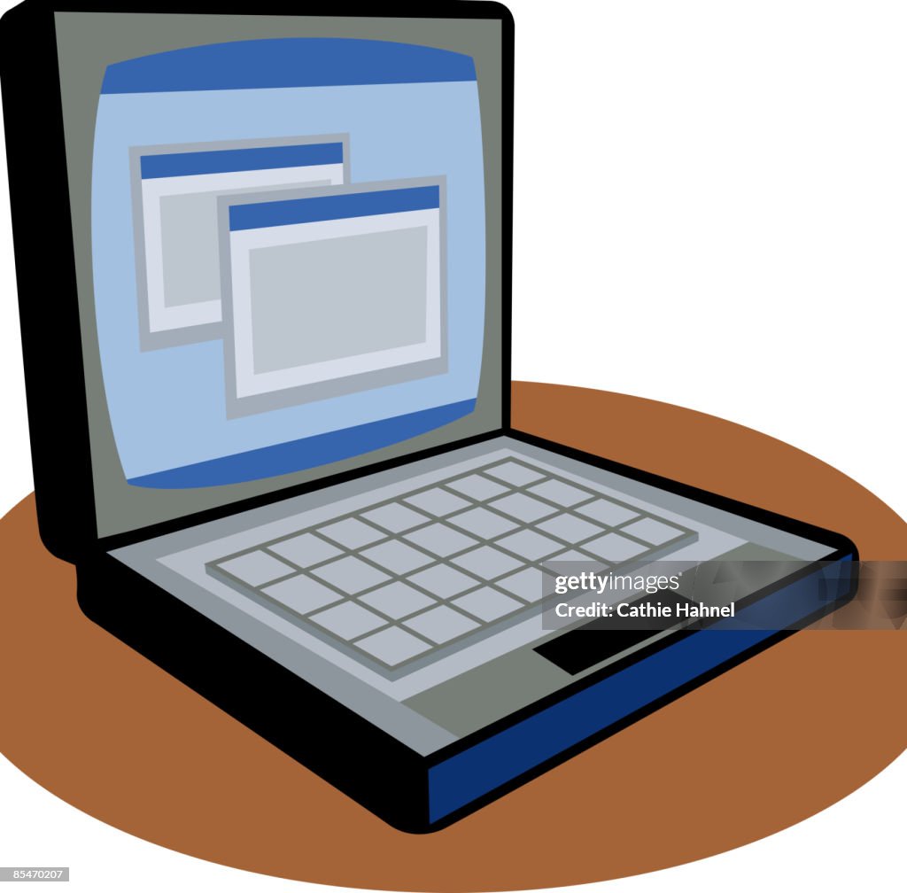 A laptop computer