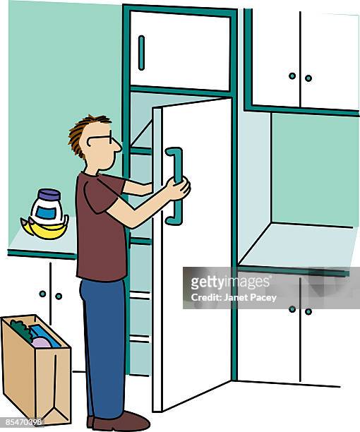 123 Cartoon Refrigerator Photos and Premium High Res Pictures - Getty Images