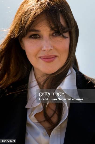 Monica Bellucci receives Donostia Award during 65th San Sebastian Film Festival on September 27, 2017 in San Sebastian, Spain.