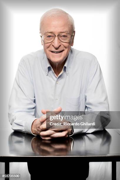 Actor Michael Caine is photographed for Self Assignment on September 6, 2017 in Venice, Italy. .