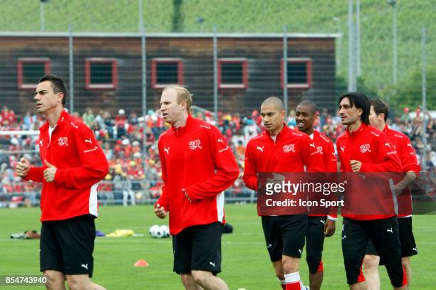 Entrainement de l'Equipe de Suisse - - Euro 2008,
