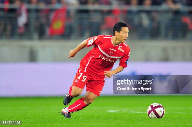 Tae Hee NAM - - Valenciennes / Brest - 2eme journee de Ligue 1 -