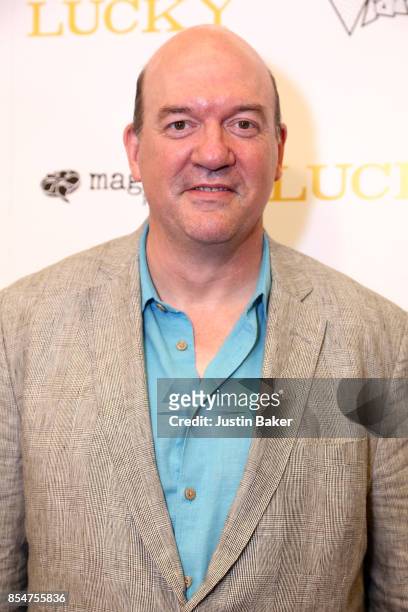 John Carroll Lynch attends Premiere Of Magnolia Pictures' "Lucky" at Linwood Dunn Theater on September 26, 2017 in Los Angeles, California.