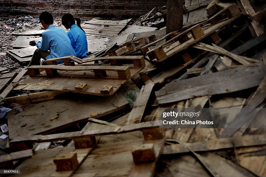 Workers At Chinese Labour Supplier